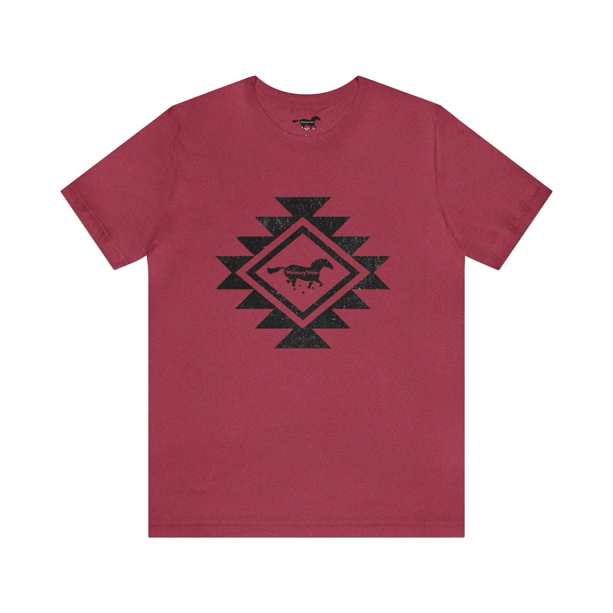 Black Aztec Graphic Tee - Assorted Shirt Colors