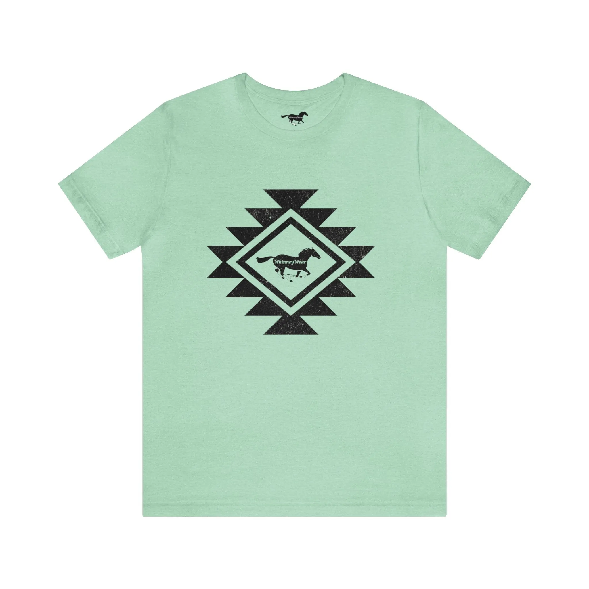 Black Aztec Graphic Tee - Assorted Shirt Colors