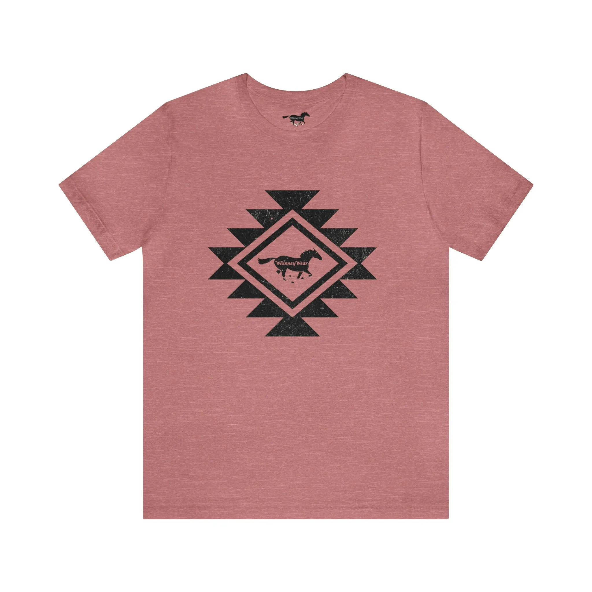 Black Aztec Graphic Tee - Assorted Shirt Colors