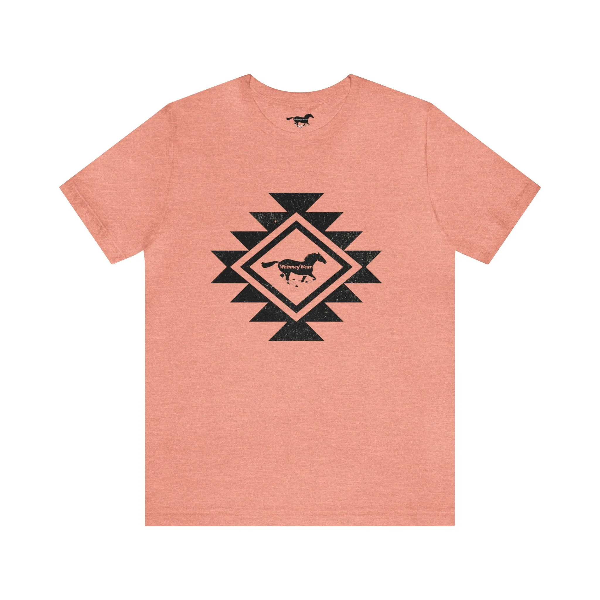 Black Aztec Graphic Tee - Assorted Shirt Colors