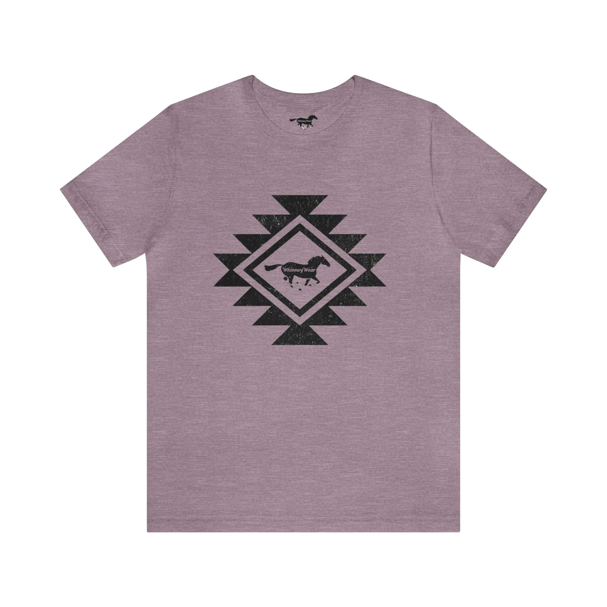 Black Aztec Graphic Tee - Assorted Shirt Colors
