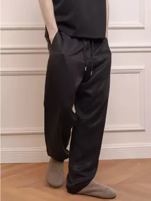 Black Drawstring Pants