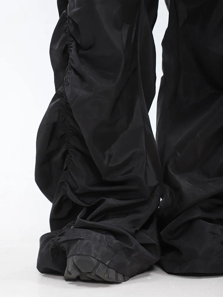 Black Ruched Pants