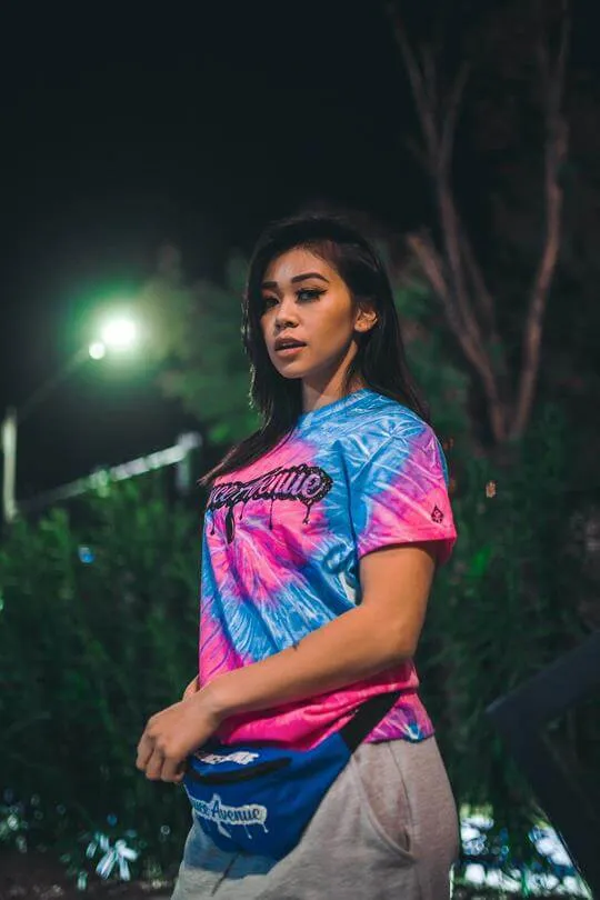 Black SA Drip | Cotton Candy Tee