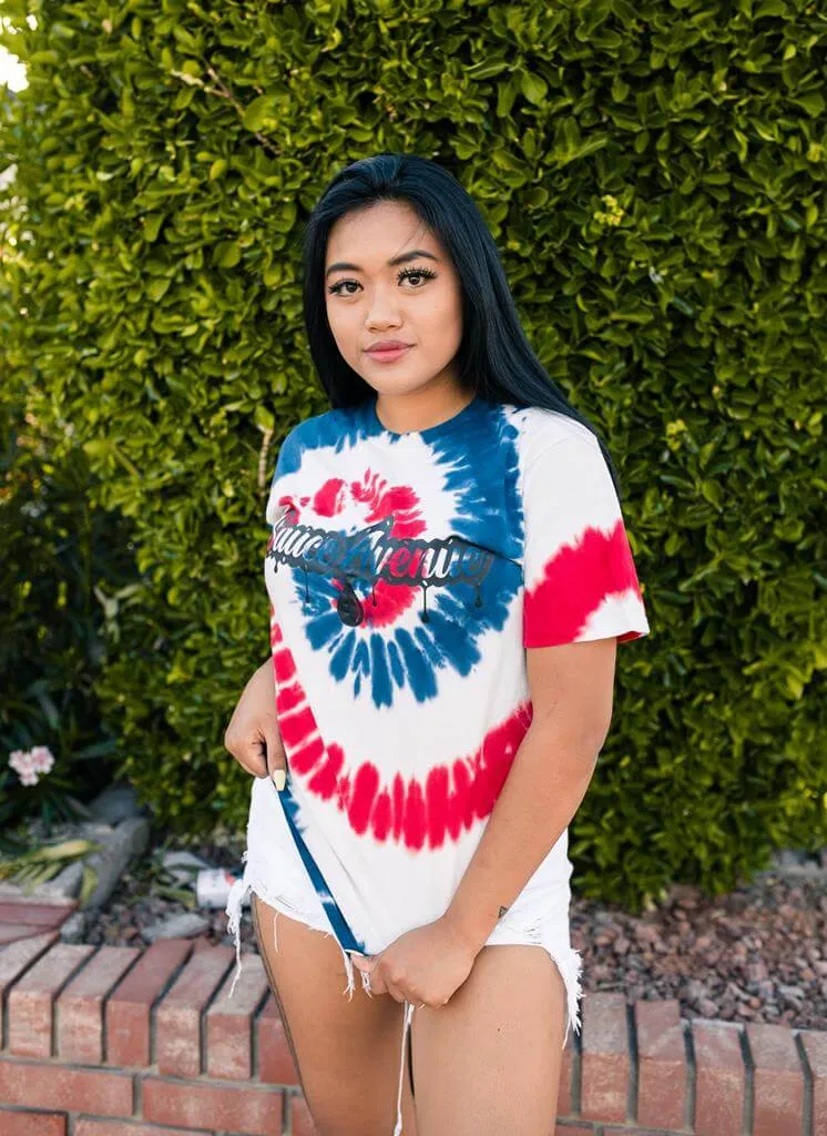 Black SA Drip | Fireworks Tee