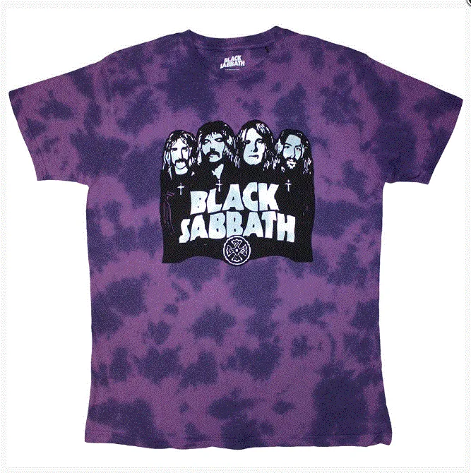 Black Sabbath Unisex T-Shirt - Band & Logo (Wash Collection)