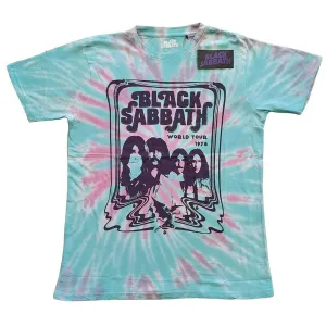 Black Sabbath Unisex T-Shirt - World Tour '78 (Wash Collection)