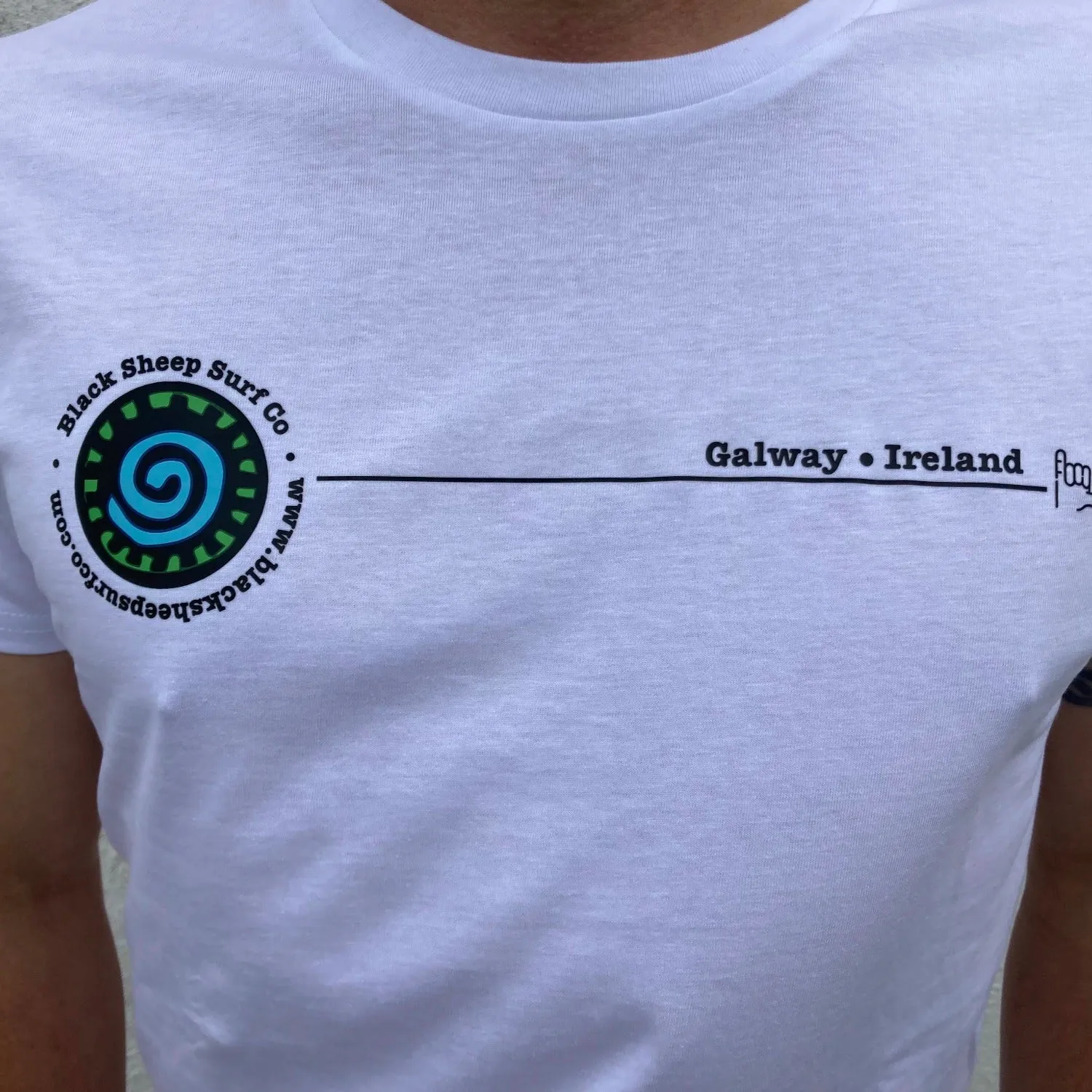 Black Sheep Surf Co T Shirt Galway Shakas