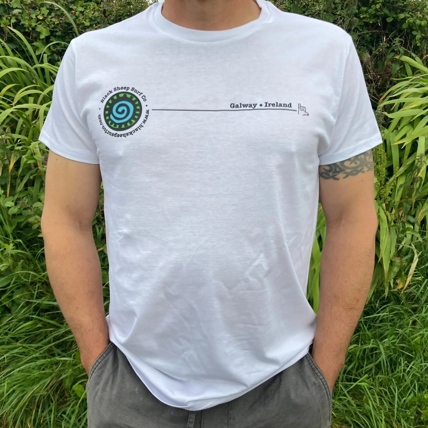 Black Sheep Surf Co T Shirt Galway Shakas