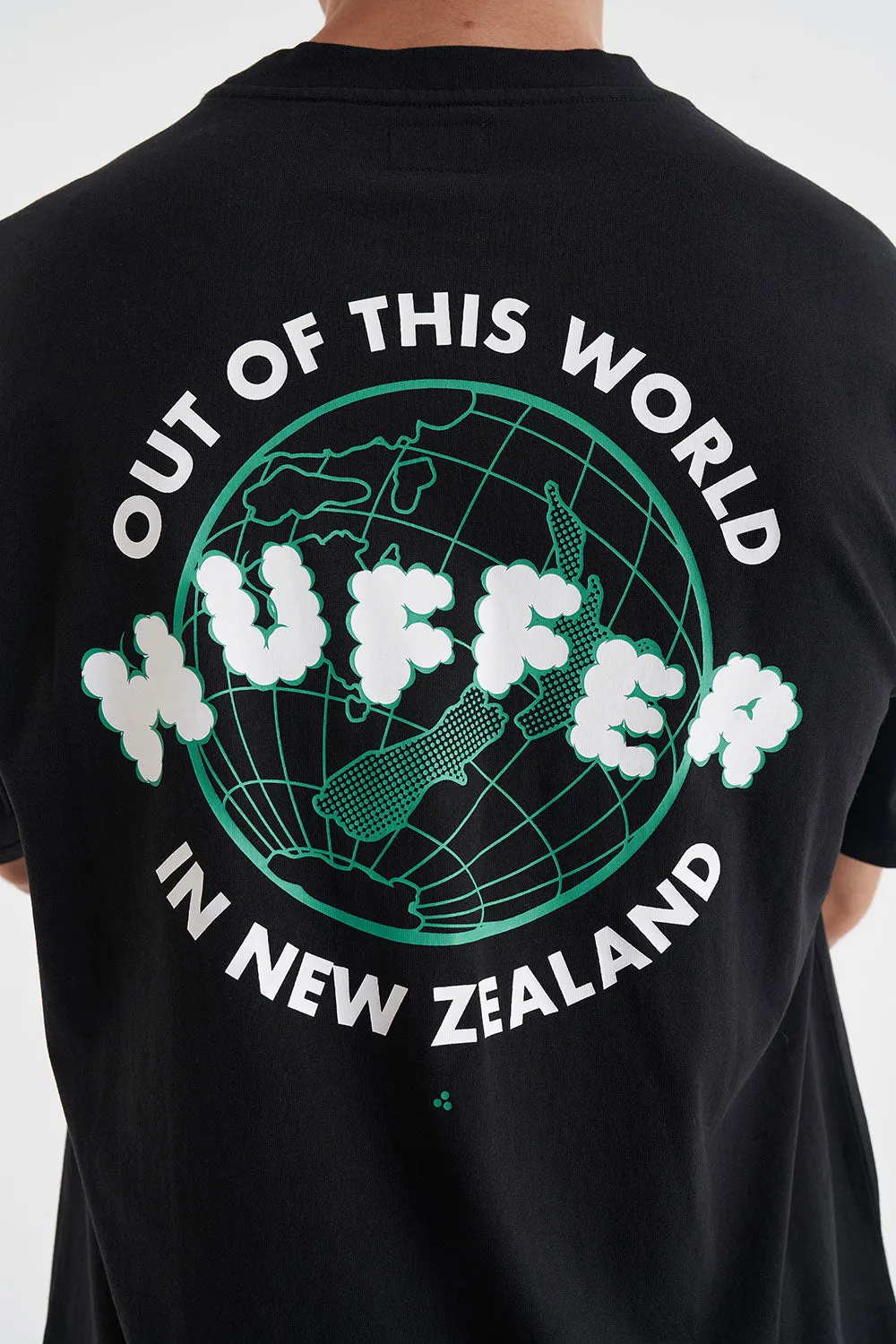 Block Tee 220/Stratos - Washed Black