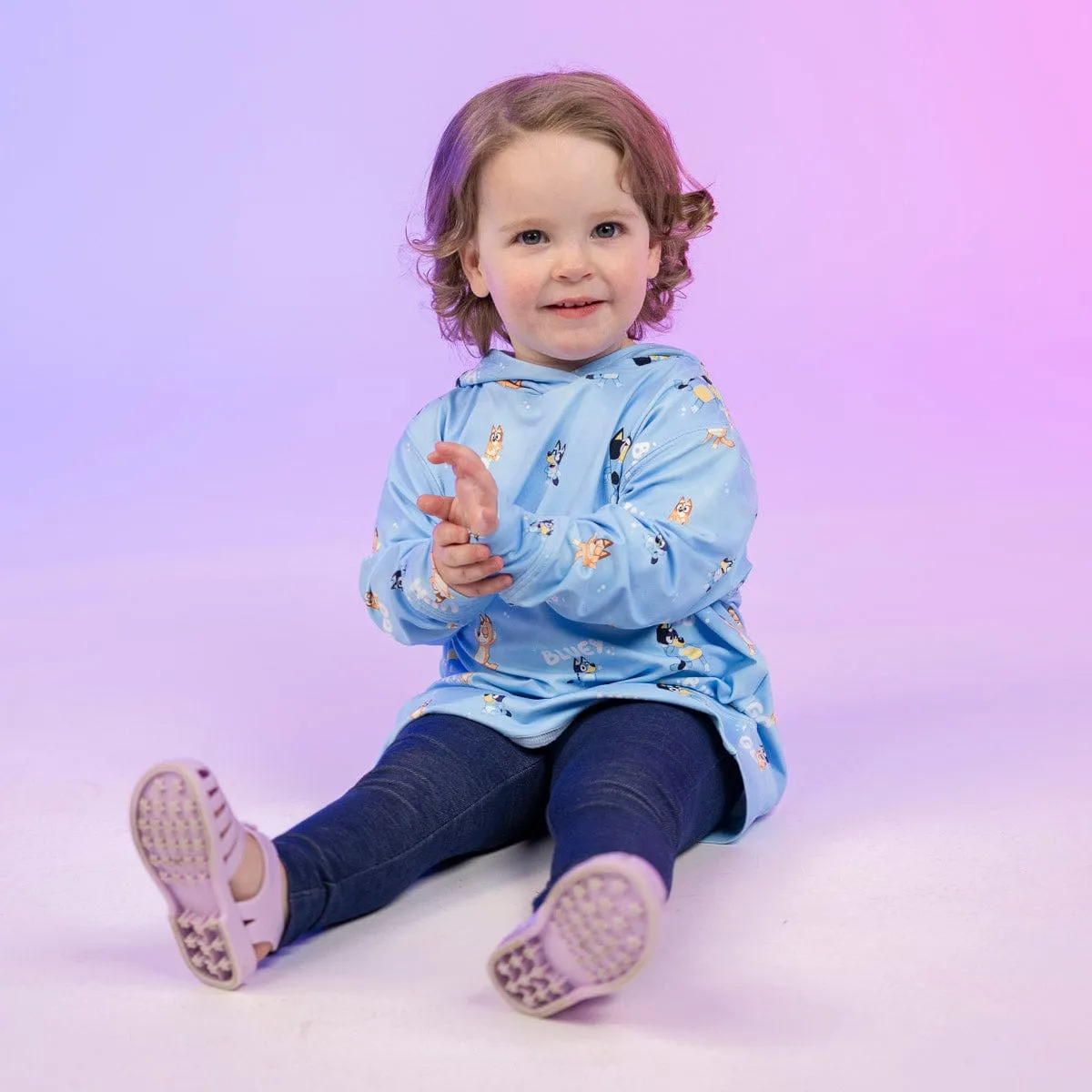 Bluey "Meet the Heelers" – Preschooler Performance Hoodie