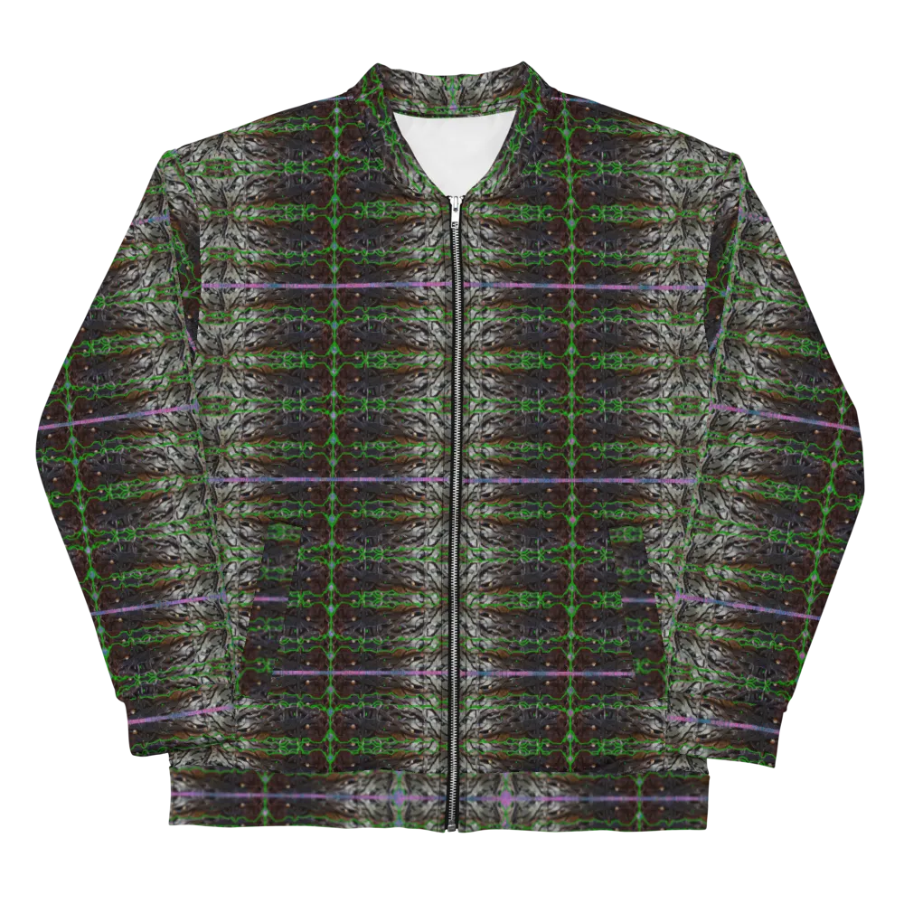 Bomber Jacket (Unisex)(Rind#5 Tree Link) RJSTH@Fabric#5  RJSTHW2021 RJS