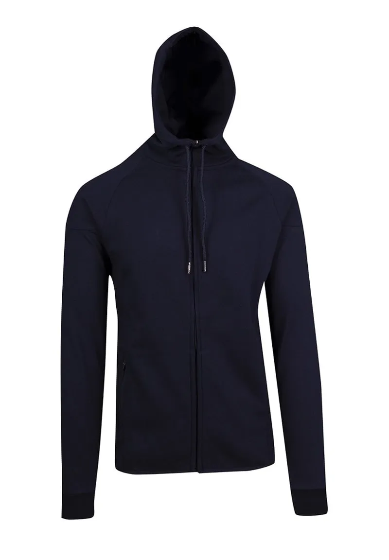 Bonded Polar Fleece Zip Hoodie