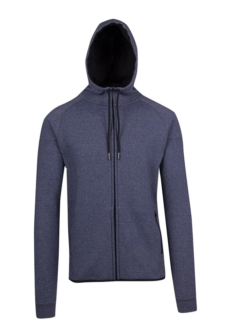 Bonded Polar Fleece Zip Hoodie