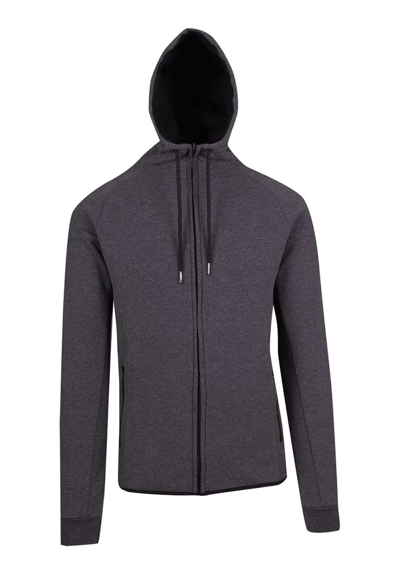 Bonded Polar Fleece Zip Hoodie