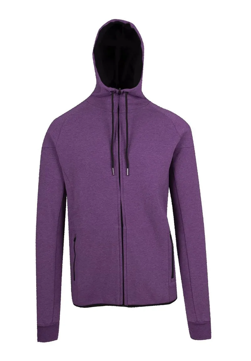 Bonded Polar Fleece Zip Hoodie