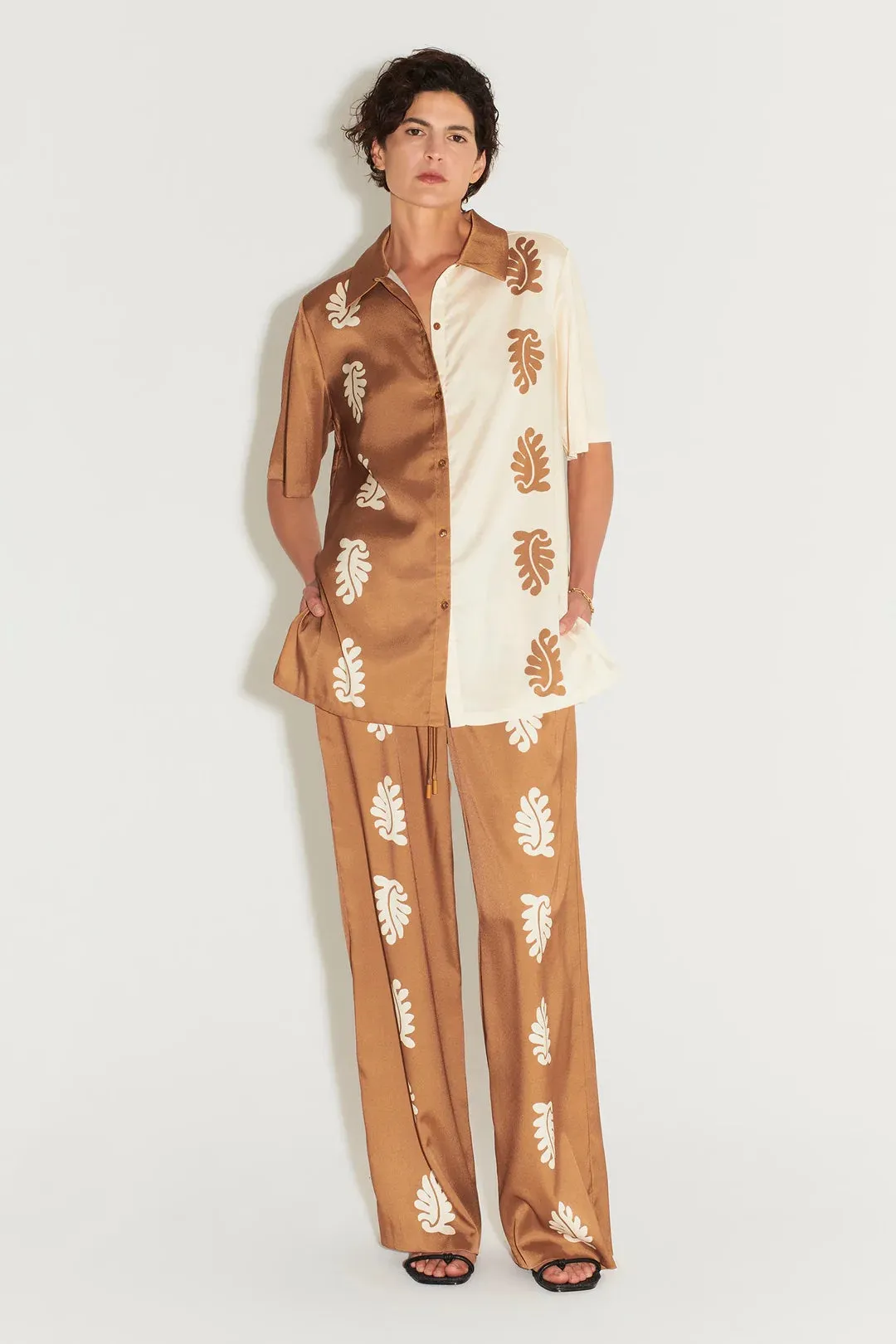 Bowden Relaxed Pant STENCIL LEAF