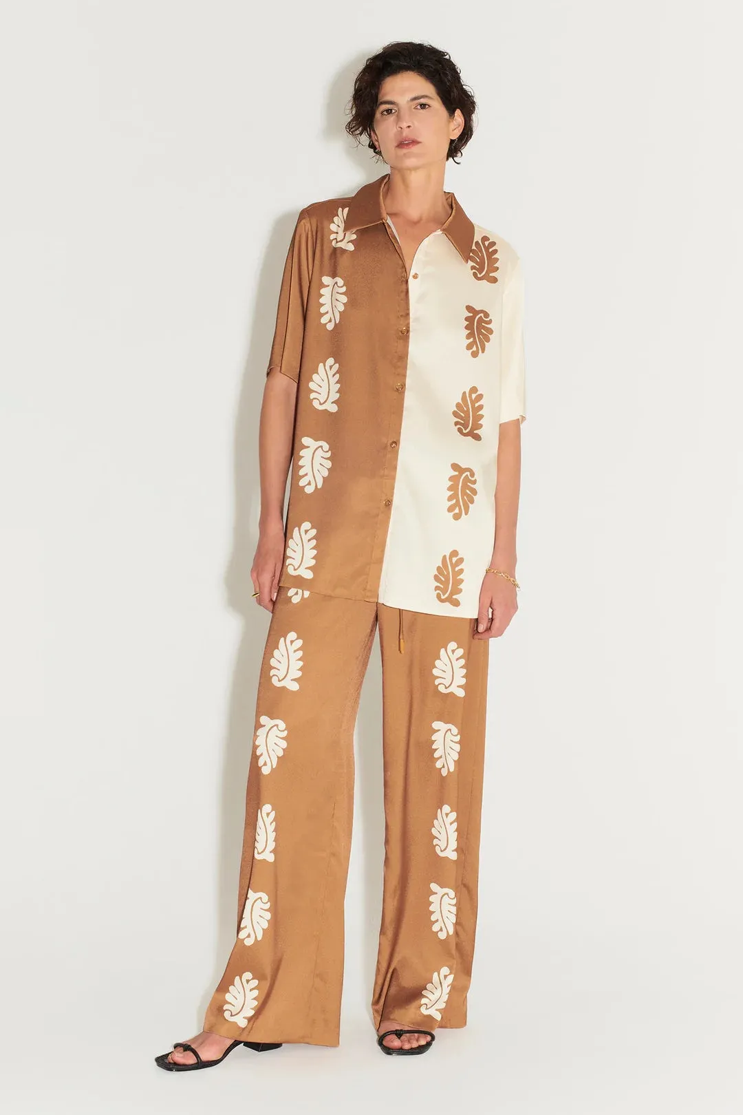 Bowden Relaxed Pant STENCIL LEAF