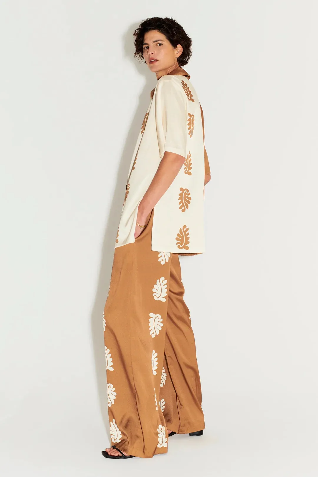 Bowden Relaxed Pant STENCIL LEAF