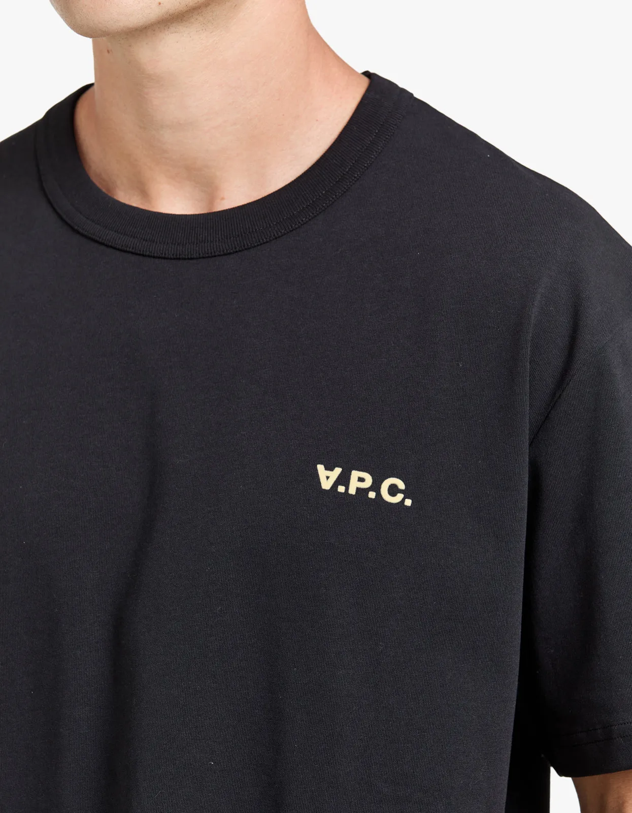 Boxy Petit VPC T Shirt - TZF Black/Beige