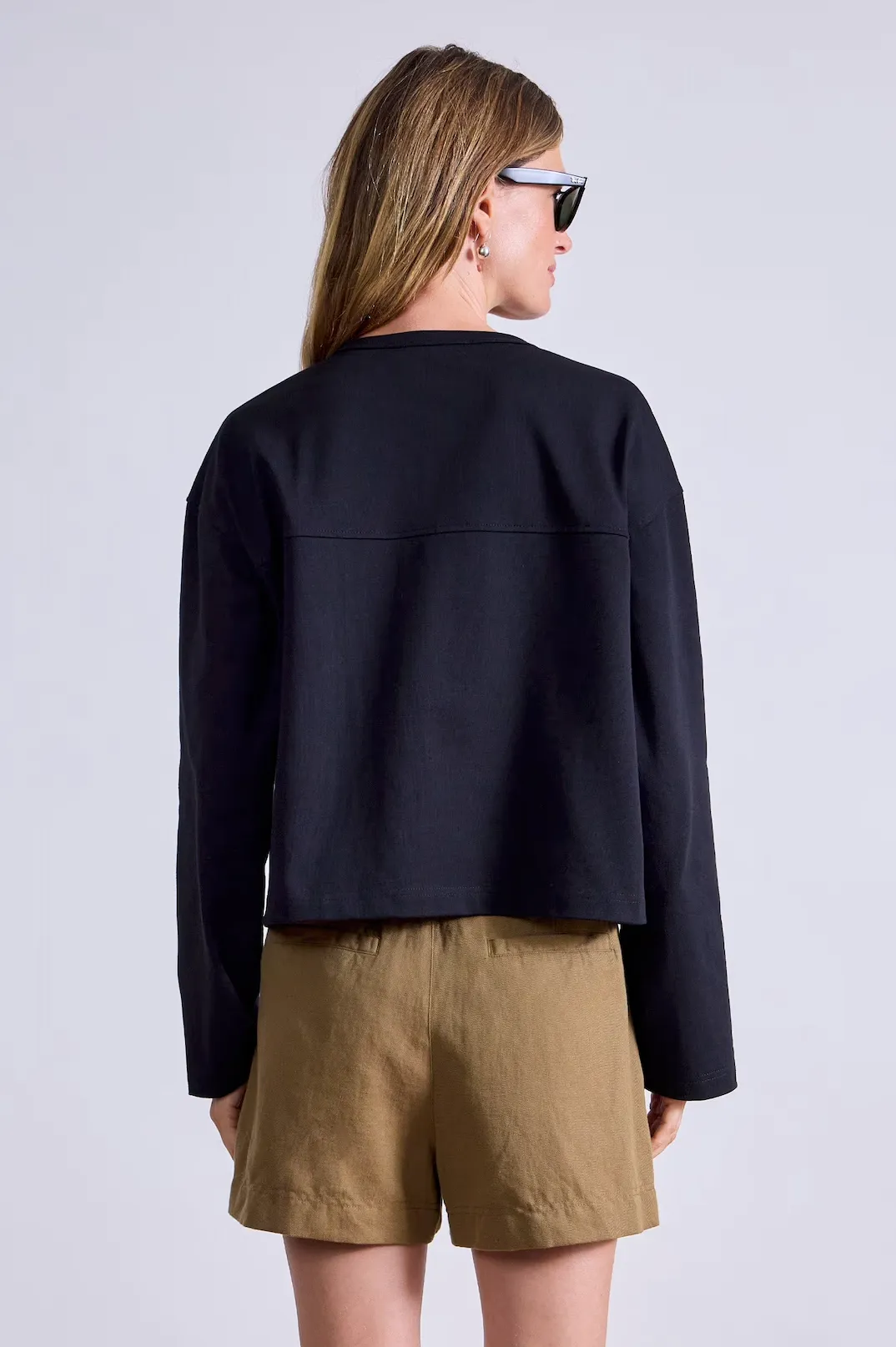 Boxy Tee Black