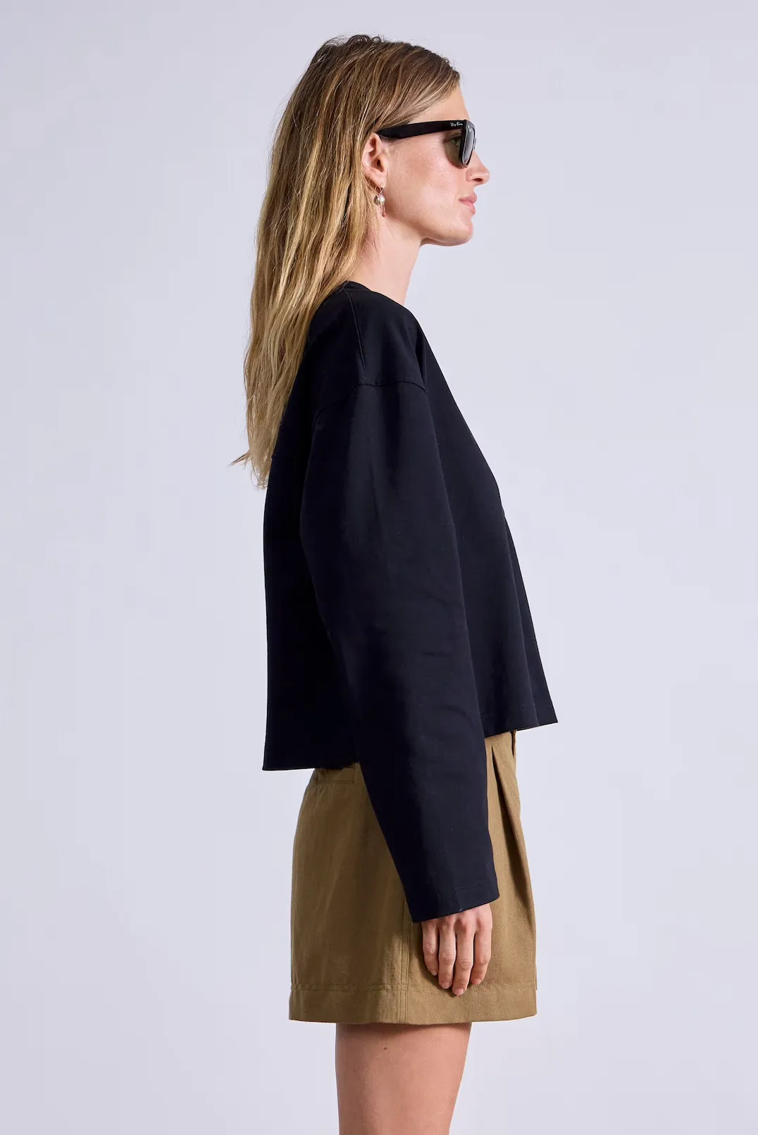 Boxy Tee Black