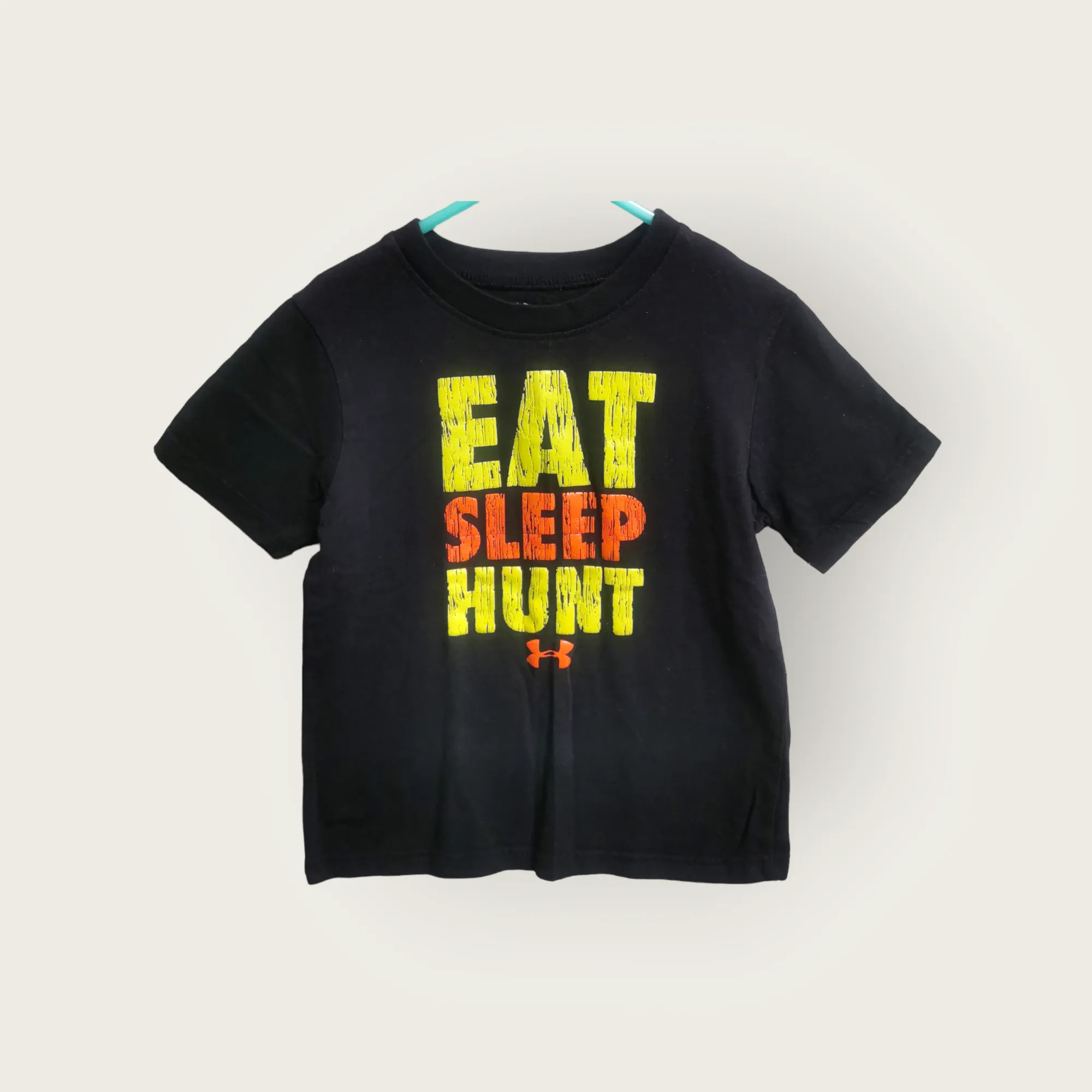 BOY SIZE 4 YEARS - UNDER ARMOUR, Heat Gear T-shirt EUC B49