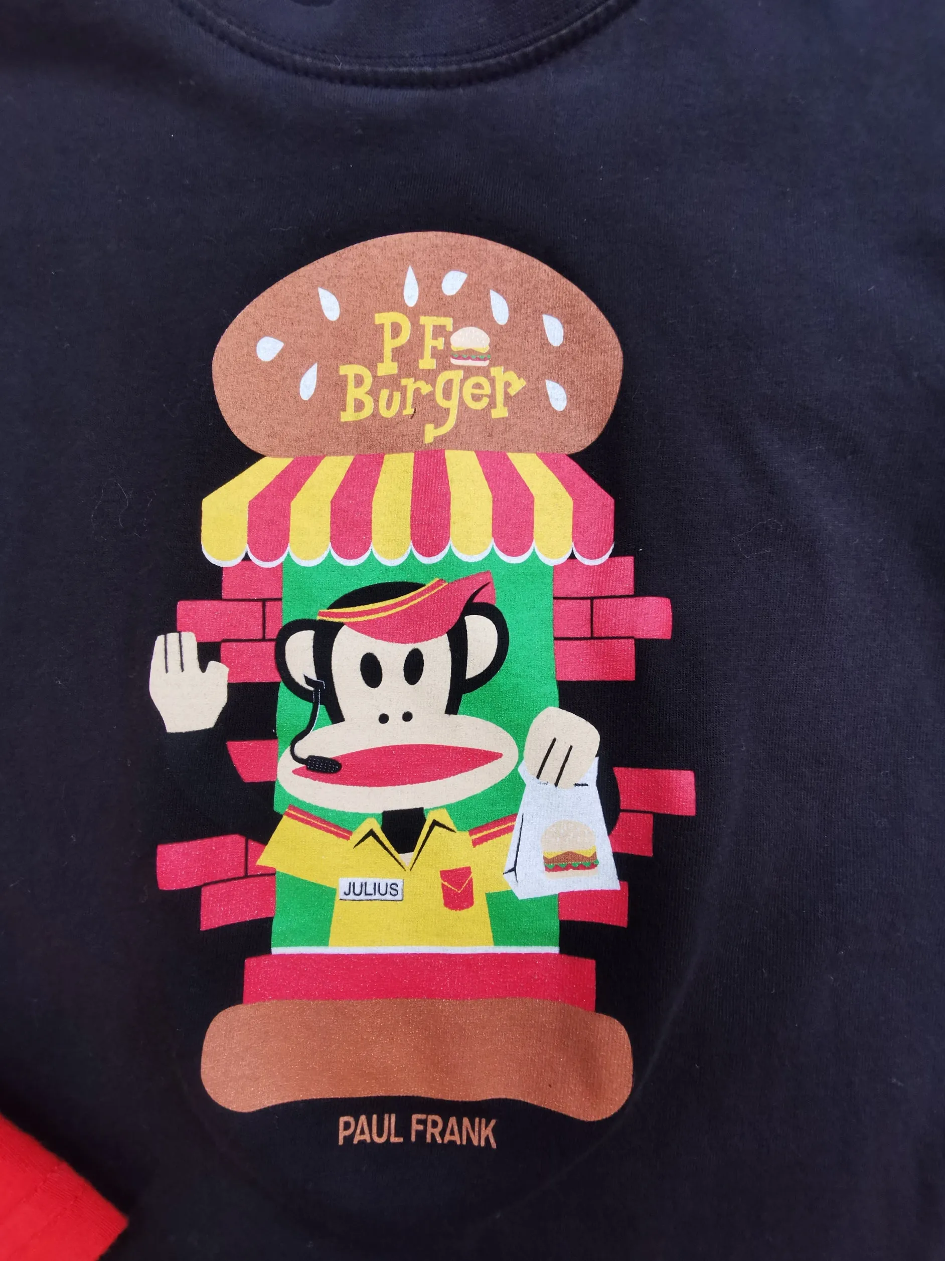 BOY SIZE 5 YEARS - PAUL FRANK, Designer T-Shirt EUC B31