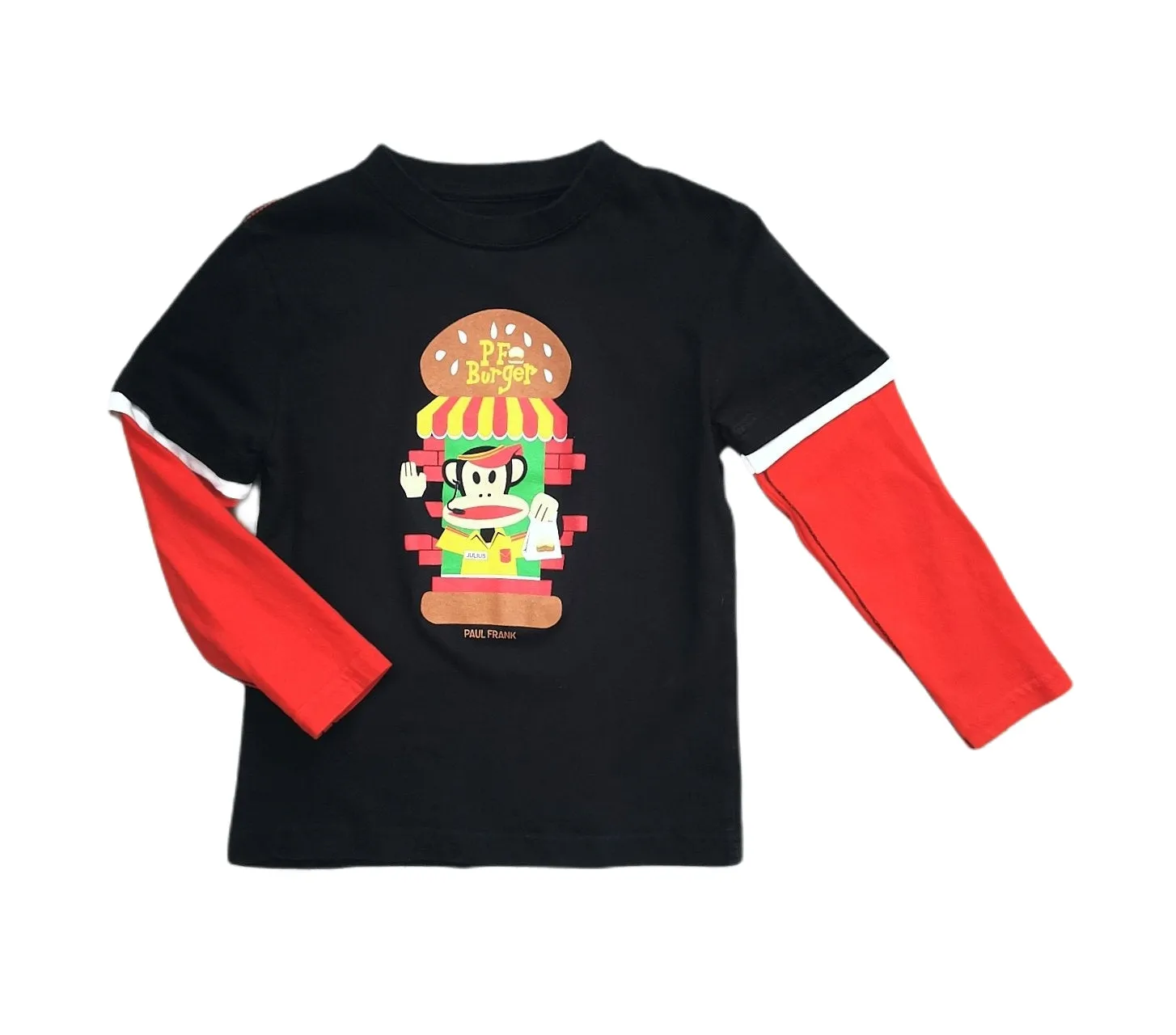 BOY SIZE 5 YEARS - PAUL FRANK, Designer T-Shirt EUC B31