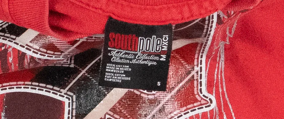 BOY SIZE 5 YEARS - SOUTHPOLE, Graphic Cotton T-shirt VGUC B49