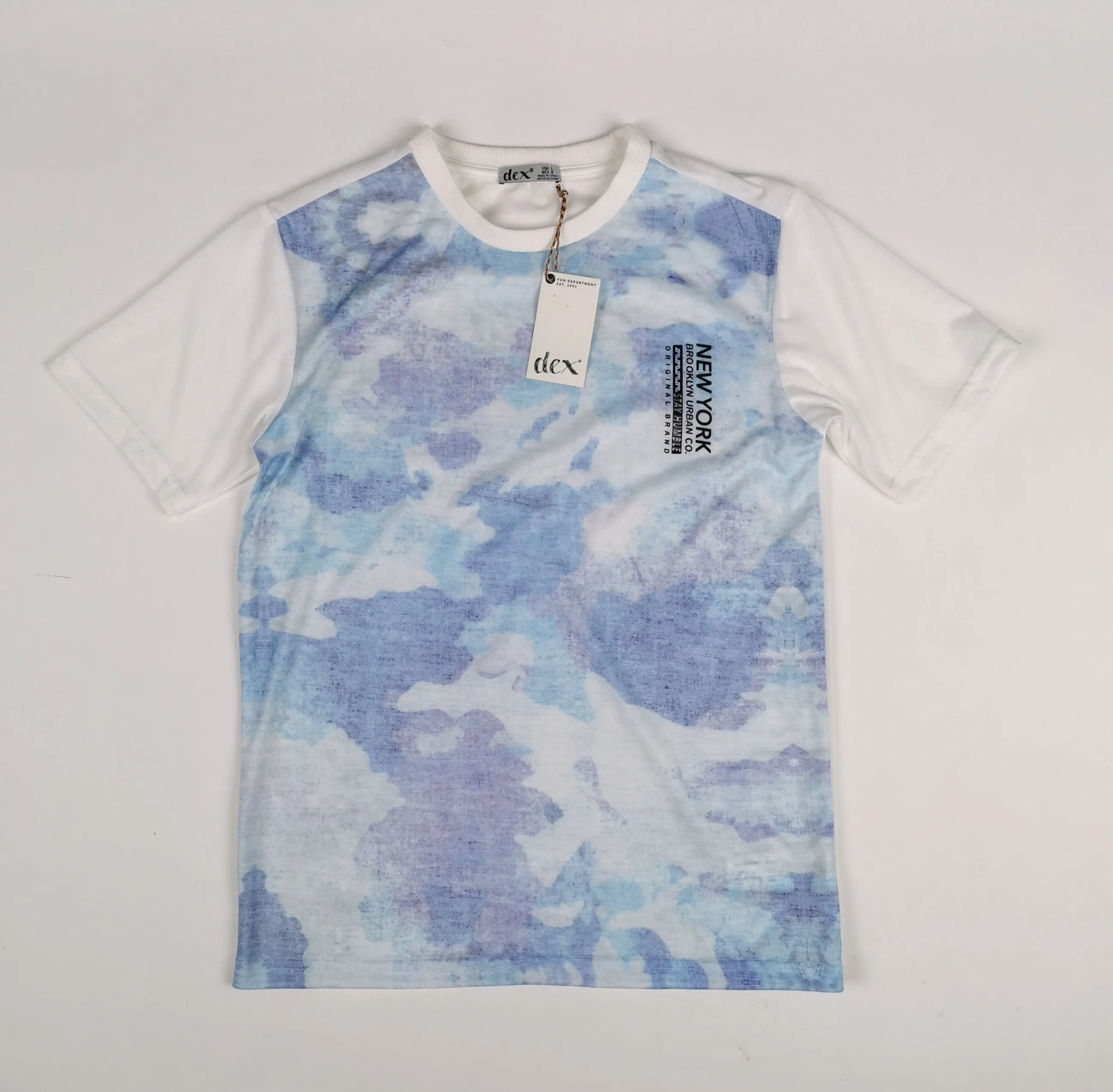 BOY SIZE LARGE (12 YEARS) - DEX Kids, Graphic T-shirt NWT B46