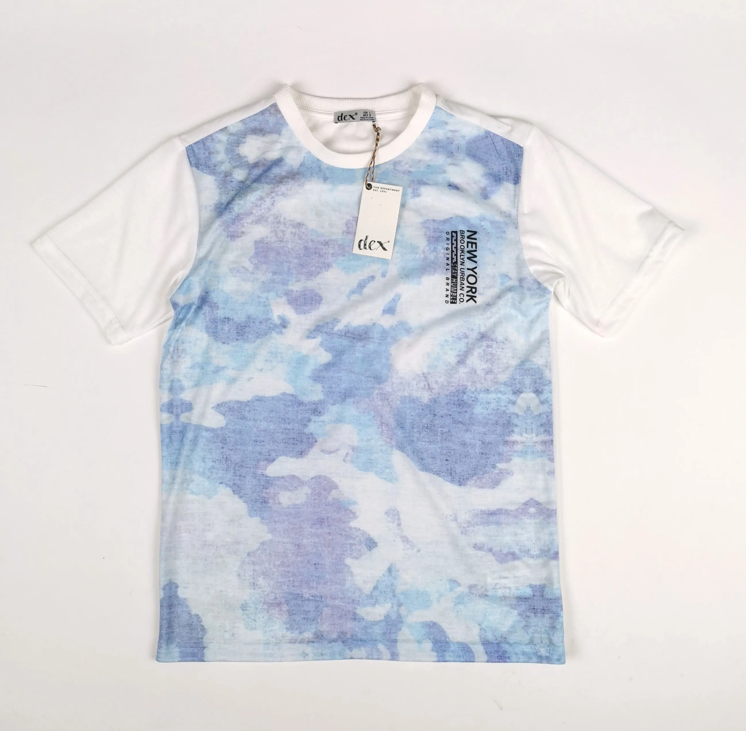 BOY SIZE LARGE (12 YEARS) - DEX Kids, Graphic T-shirt NWT B46