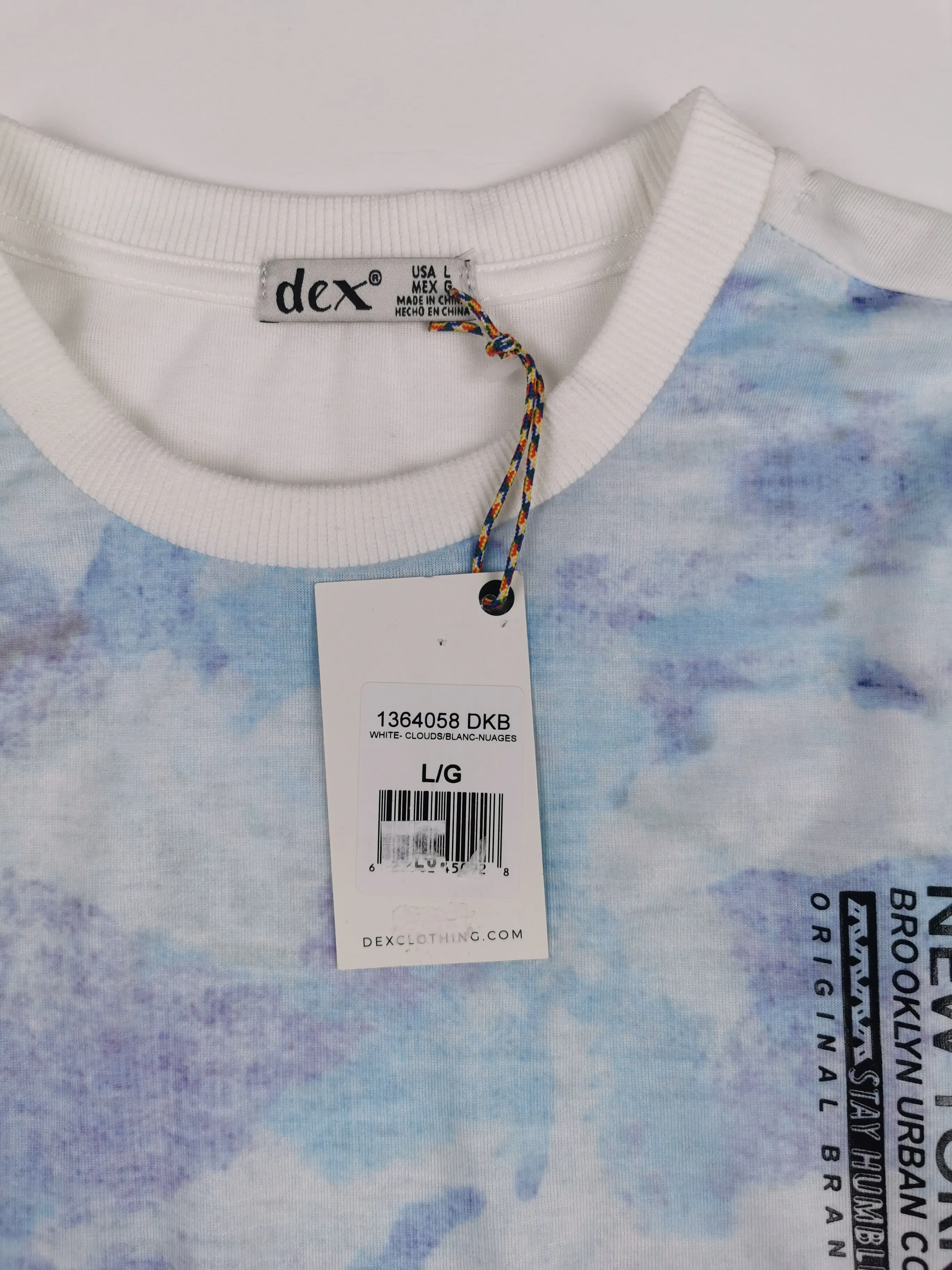 BOY SIZE LARGE (12 YEARS) - DEX Kids, Graphic T-shirt NWT B46