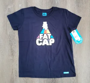 BOY SIZE LARGE (12/14 YEARS) - KIDROBOT Graphic Fat Cap T-shirt NWT B49