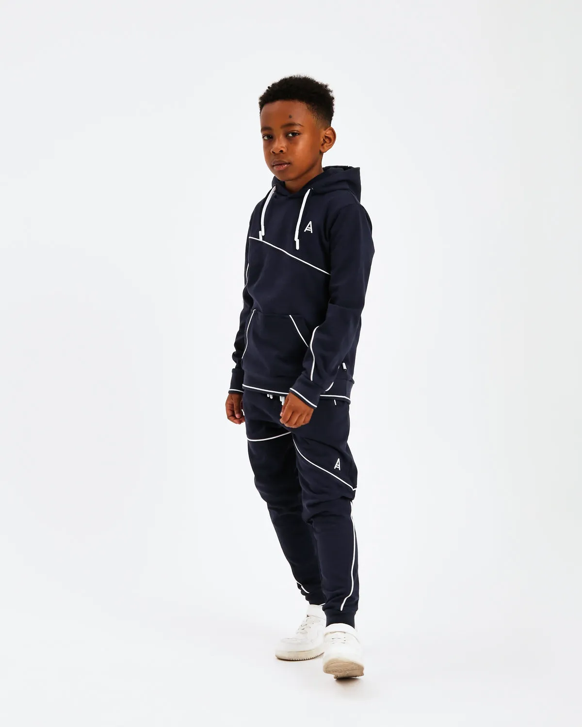 Boy's Navy Cole Hoodie
