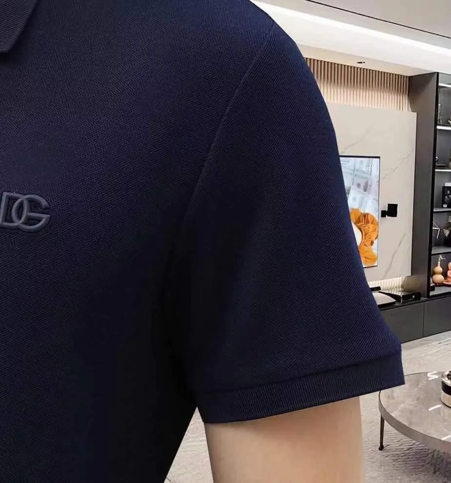 Branded  Embossed  Logo  Polo T-Shirt