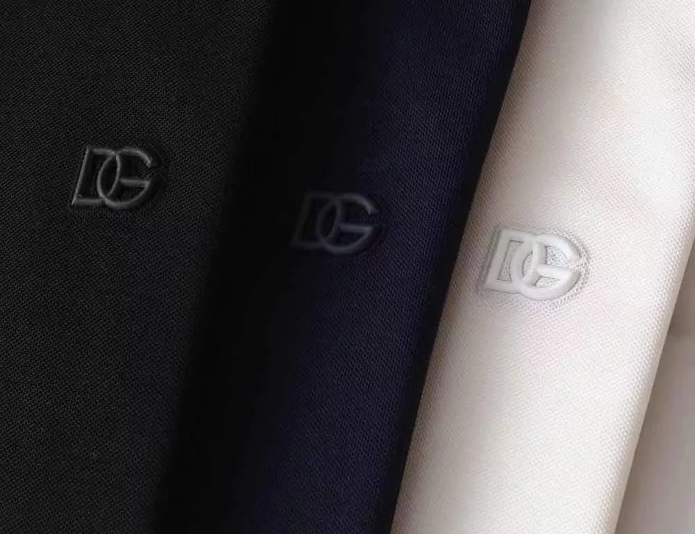 Branded  Embossed  Logo  Polo T-Shirt