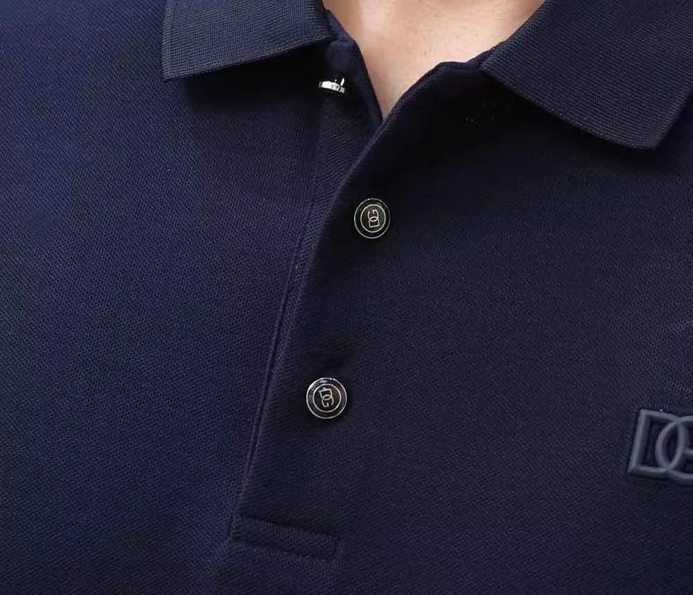 Branded  Embossed  Logo  Polo T-Shirt