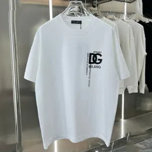 Branded White Logo-Embroidered Oversized  T-shirt
