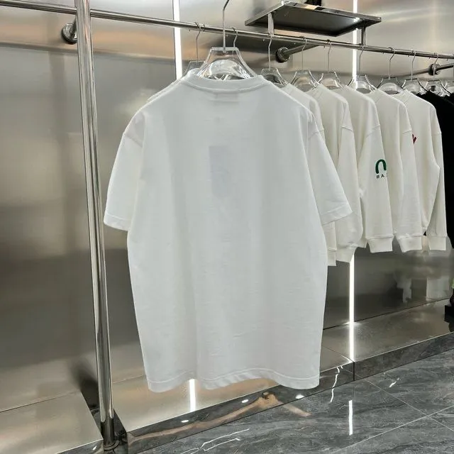 Branded White Logo-Embroidered Oversized  T-shirt