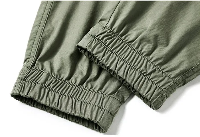Breathable Solid Drawstring Waist Chinos for Modern Men
