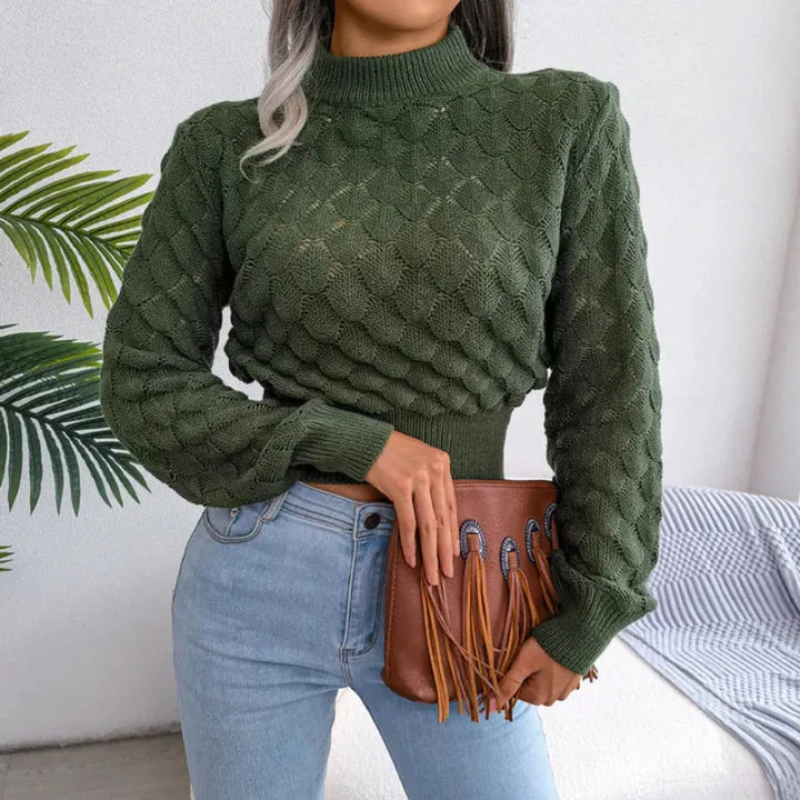 Bronze wine | cosy turtleneck for women