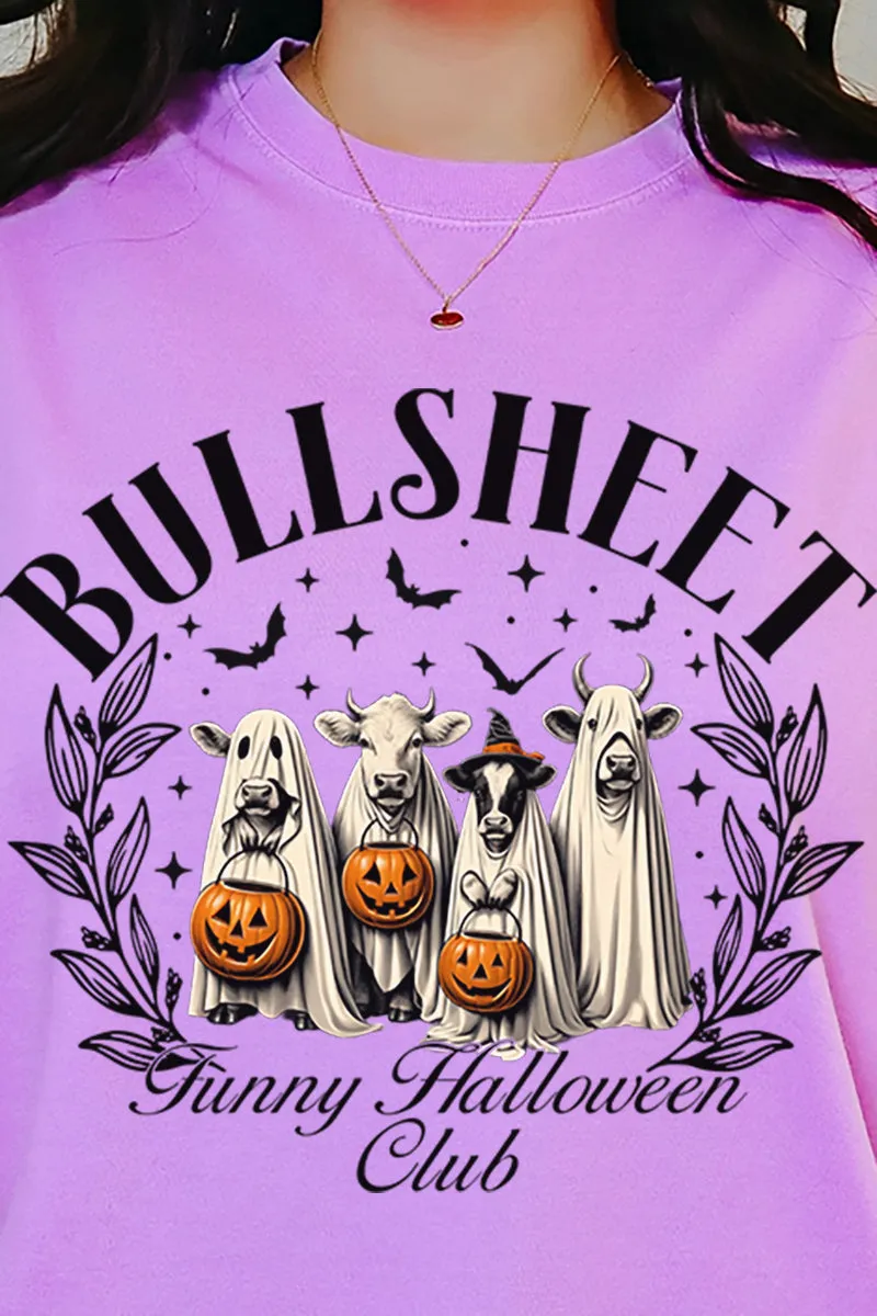 Bull Sheet Halloween Club Comfort Colors Adult Ring-Spun Cotton Tee