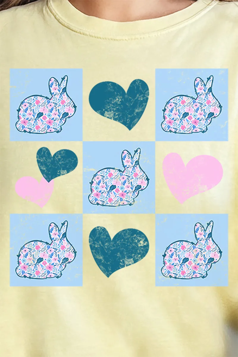 Bunny Love Comfort Colors Adult Ring-Spun Cotton Tee