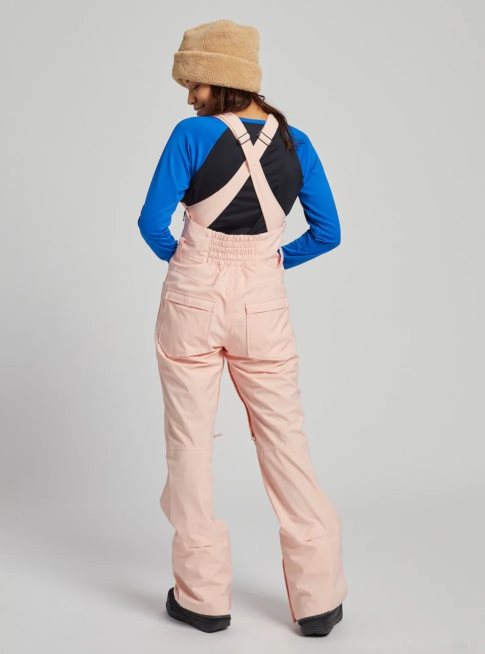 Burton Avalon Womens Bib Pants Peach Melba