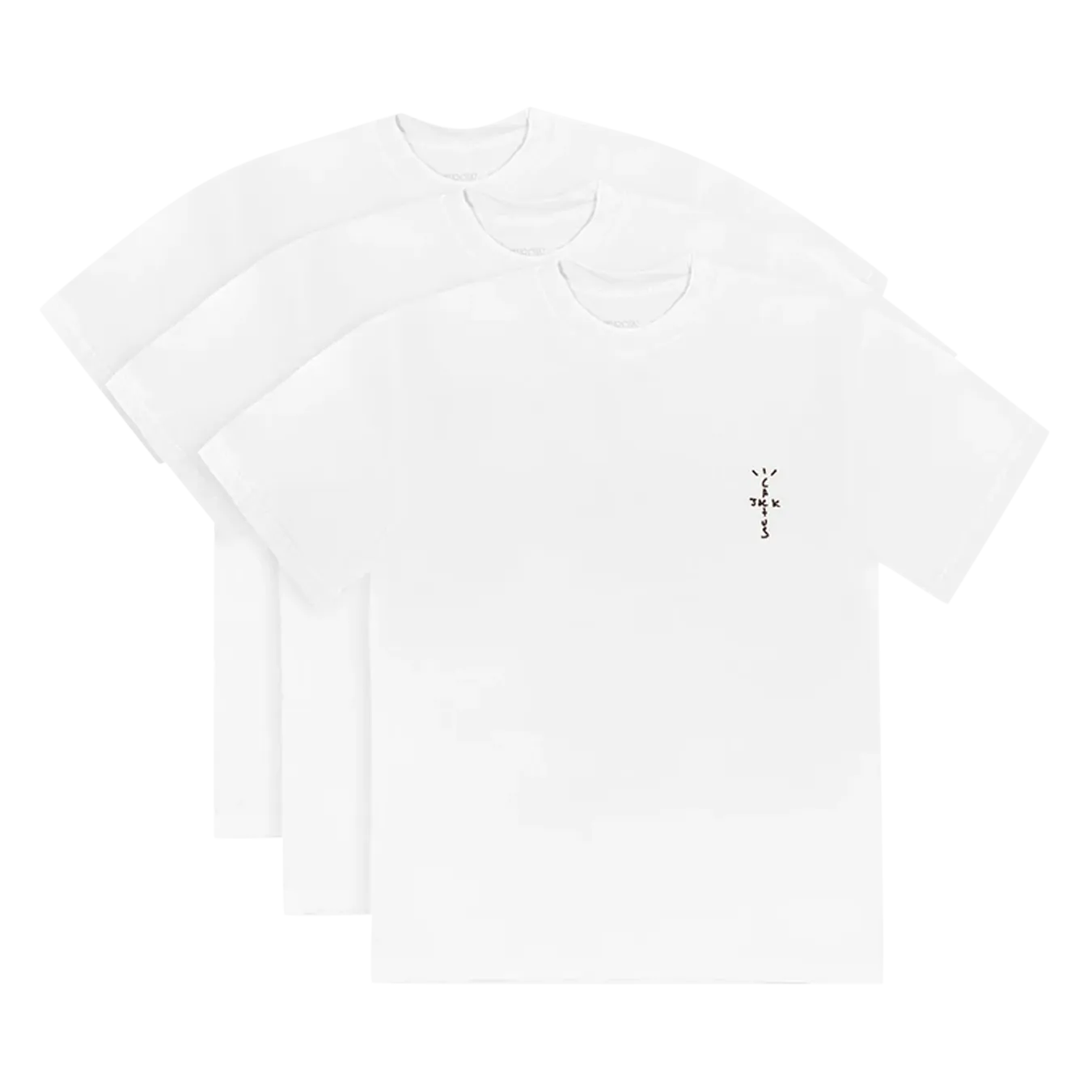 Cactus Jack by Travis Scott CJ Tee 3-Pack 'White'