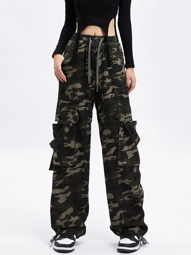 Camo Strap Utility Pants