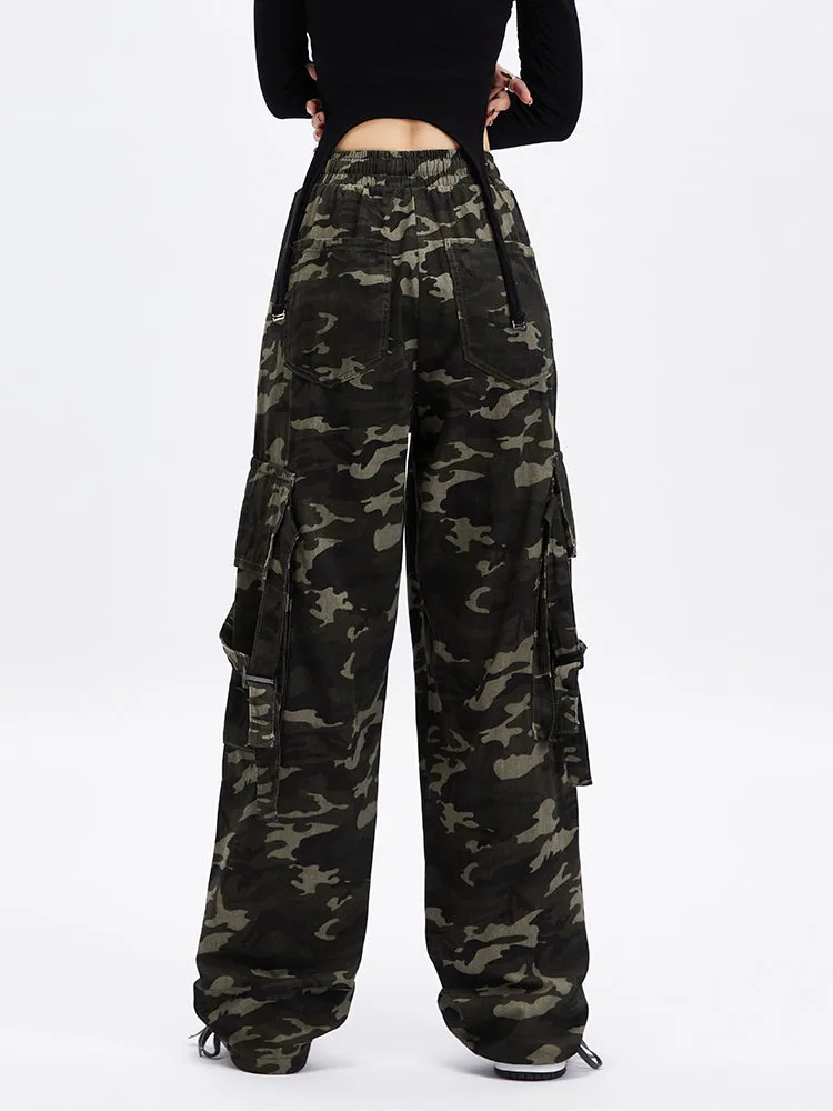 Camo Strap Utility Pants