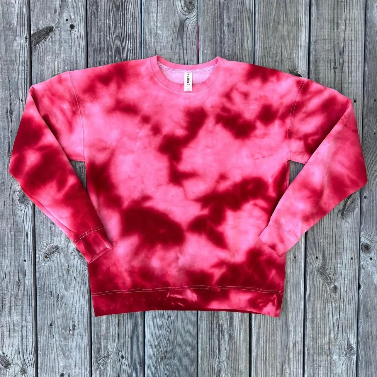 Candy Cane Ice Dye