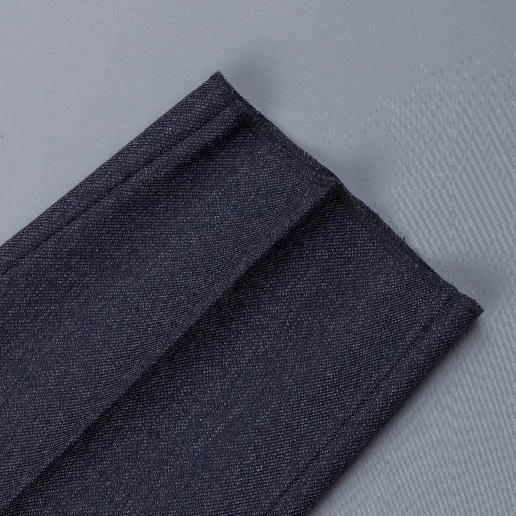 Caruso trousers Blu wool indigo